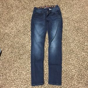 Women’s Rock Revival Adele Dark Wash Skinny Jeans